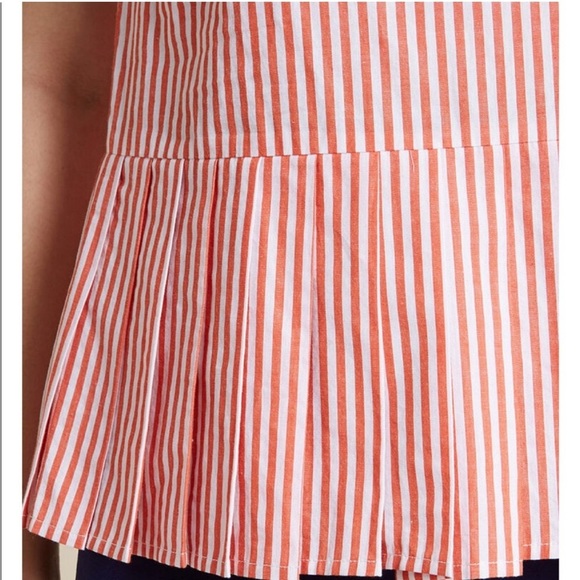 Modcloth Optimistic Essence Peplum Top(105) - Picture 6 of 6